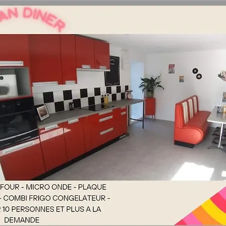 American Diner Sur La Site The Farm Ouest Capacite 7 Personnes