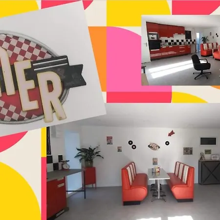 Feriehus American Diner Sur La Site The Farm Ouest Capacite 7 Personnes