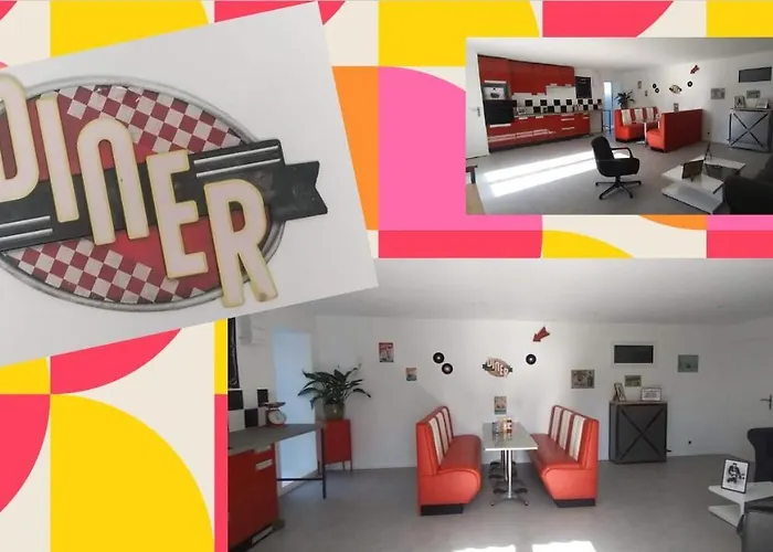 Casa de Férias American Diner Sur La Site The Farm Ouest Capacite 7 Personnes