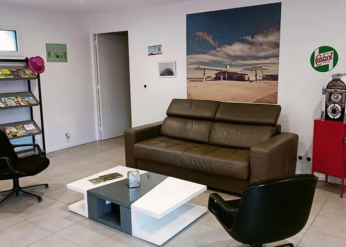 American Diner Sur La Site The Farm Ouest Capacite 7 Personnes La Chaize-le-Vicomte